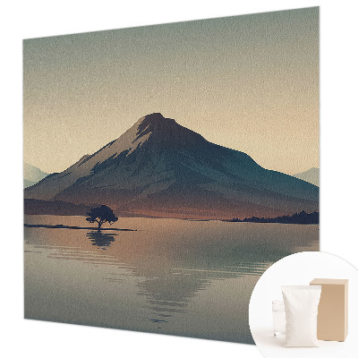 Tapet foto pe vlies Peisaj de iarnă