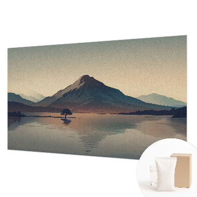 Tapet foto pe vlies Peisaj de iarnă