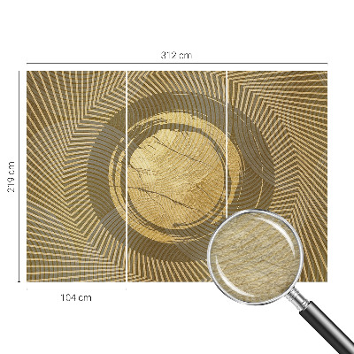 Fototapet vlies pentru living Eleganță florală