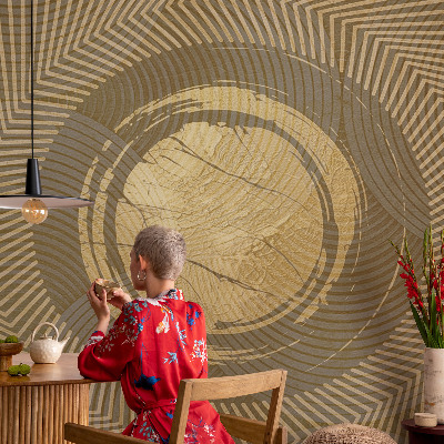 Fototapet vlies pentru living Eleganță florală