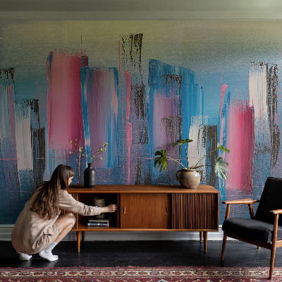 Fototapet la comandă Fluturi colorați