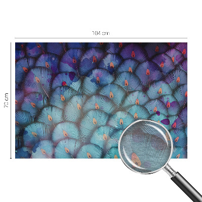 Fototapet modern pentru living Coroană florală