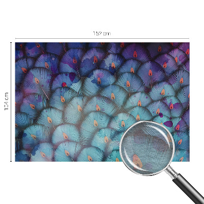 Fototapet modern pentru living Coroană florală