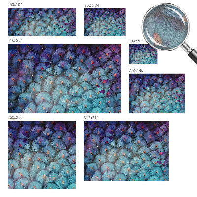 Fototapet modern pentru living Coroană florală