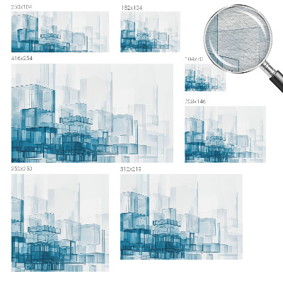 Fototapet modern Trandafiri romantici