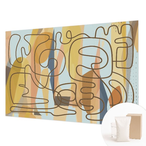 Fototapet modern la comandă Fluturi colorați