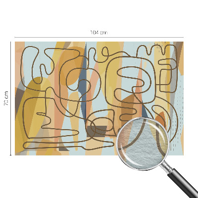 Fototapet modern la comandă Fluturi colorați