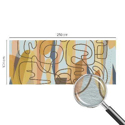 Fototapet modern la comandă Fluturi colorați