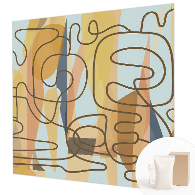 Fototapet modern la comandă Fluturi colorați