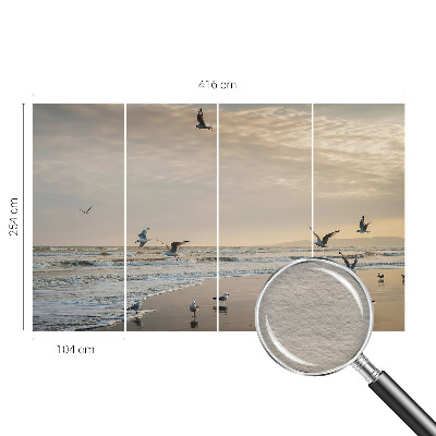 Fototapet pentru living Palmieri exotici