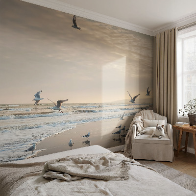 Fototapet pentru living Palmieri exotici