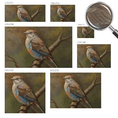 Fototapet vlies imprimat Peisaj colorat