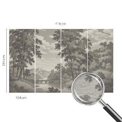 Tapet foto decorativ Rezumat colorat