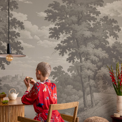 Tapet foto decorativ Rezumat colorat