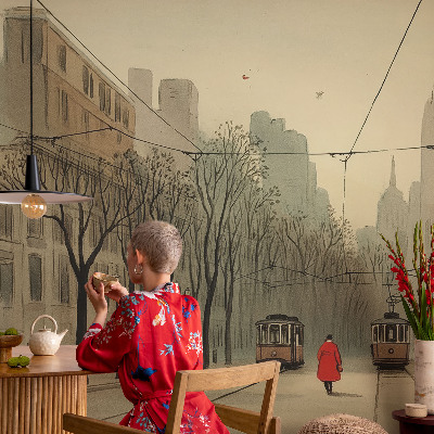 Fototapet modern pentru living Peisaj marin