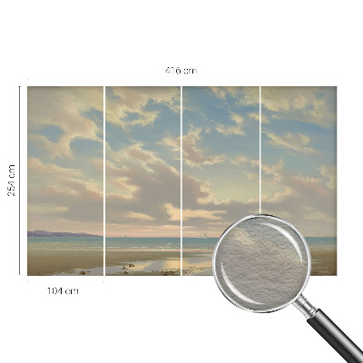 Fototapet modern la comandă Eleganță florală