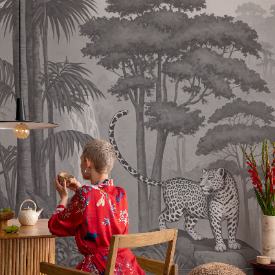 Fototapet pentru living Flori delicate