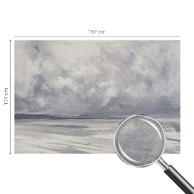 Fototapet pentru dormitor Flori abstracte