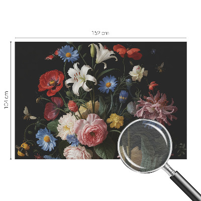 Tapet foto vlies Imagine cu păun