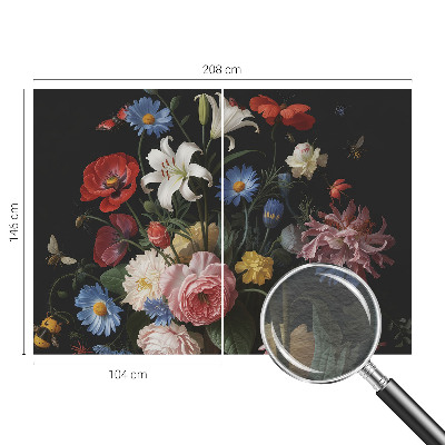 Tapet foto vlies Imagine cu păun