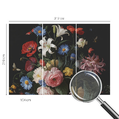 Tapet foto vlies Imagine cu păun