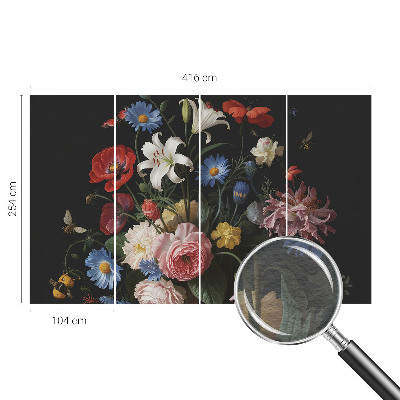 Tapet foto vlies Imagine cu păun