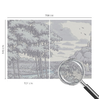 Fototapet vlies pe perete Scenă mitică