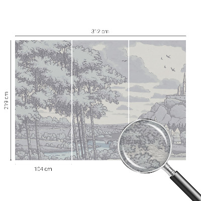 Fototapet vlies pe perete Scenă mitică