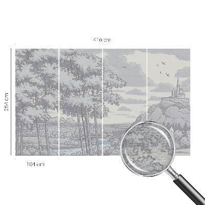 Fototapet vlies pe perete Scenă mitică