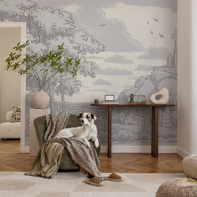 Fototapet vlies pe perete Scenă mitică