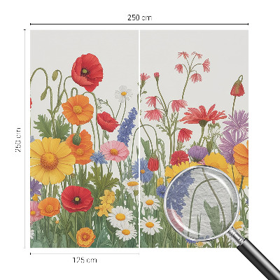 Fototapet la comandă pentru living Zmeură clasică