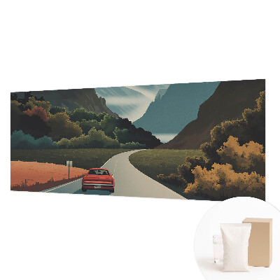 Fototapet la comandă pentru dormitor Ilustrație arbore