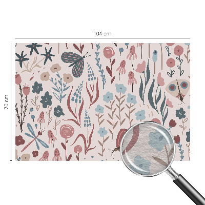 Fototapet pentru living Creion taur