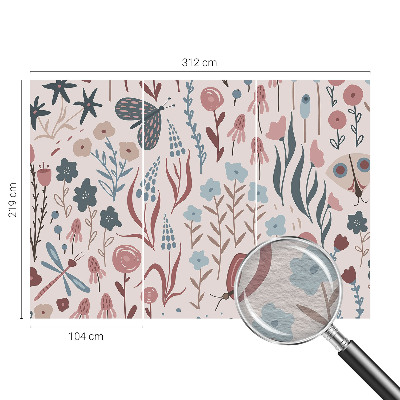 Fototapet pentru living Creion taur