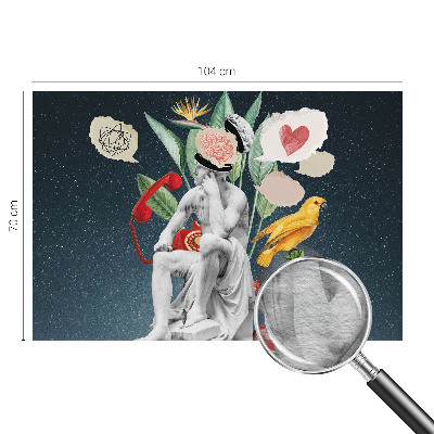 Fototapet pe perete Palmier strălucitor