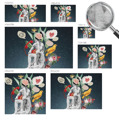 Fototapet pe perete Palmier strălucitor