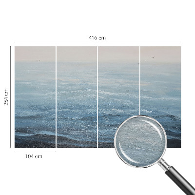 Fototapet la comandă pentru dormitor Copac de flacără