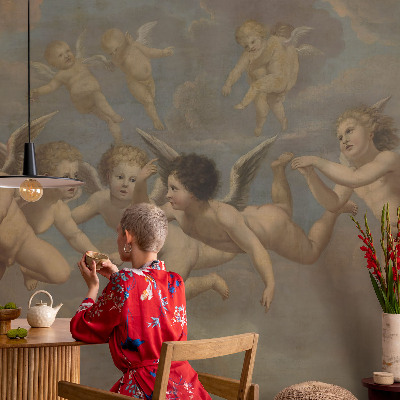 Fototapet vlies pentru dormitor Femeie reflexivă