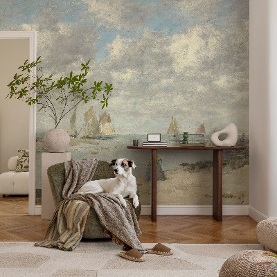 Fototapet pe perete Lupta navală