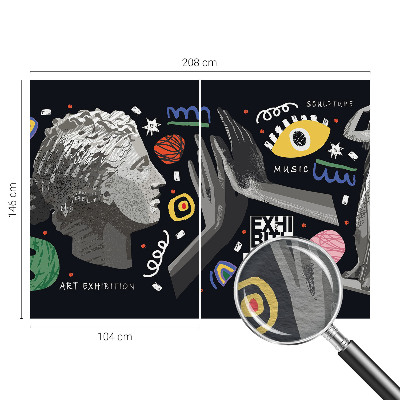 Fototapet vlies pentru copii Floarea-soarelui nostalgică