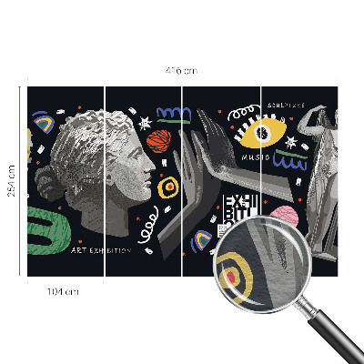 Fototapet vlies pentru copii Floarea-soarelui nostalgică