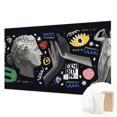 Fototapet vlies pentru copii Floarea-soarelui nostalgică