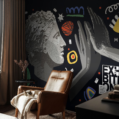 Fototapet vlies pentru copii Floarea-soarelui nostalgică