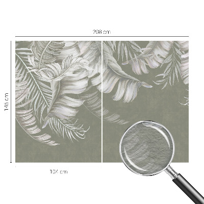 Fototapet la comandă pentru living Pere în acuarelă