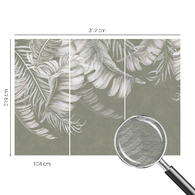 Fototapet la comandă pentru living Pere în acuarelă