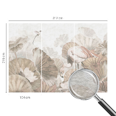 Fototapet pentru living Stil retro