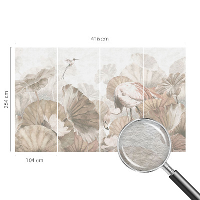 Fototapet pentru living Stil retro