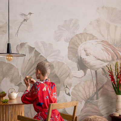 Fototapet pentru living Stil retro