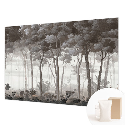 Fototapet la comandă pentru dormitor Maci roșii