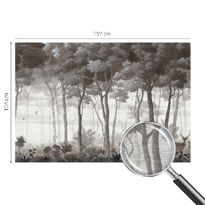 Fototapet la comandă pentru dormitor Maci roșii